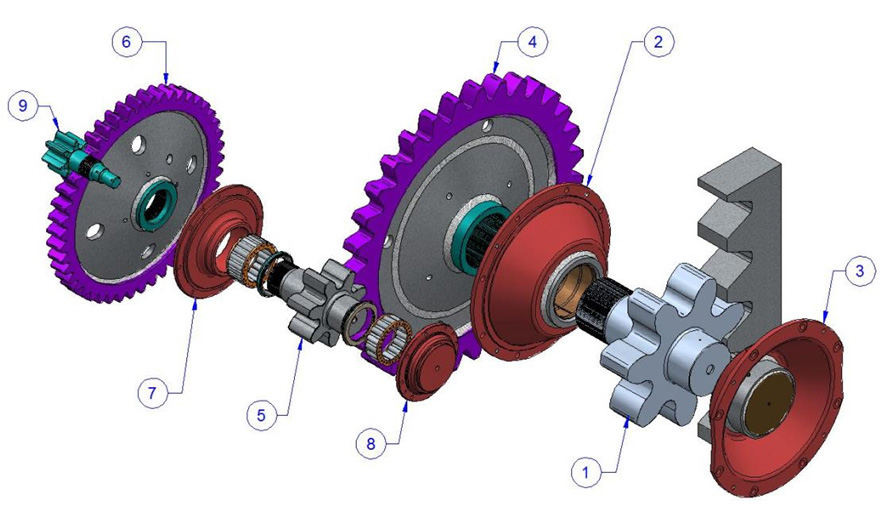 Joulon380 kips Jacking system » Jacking Gear » Services & Support